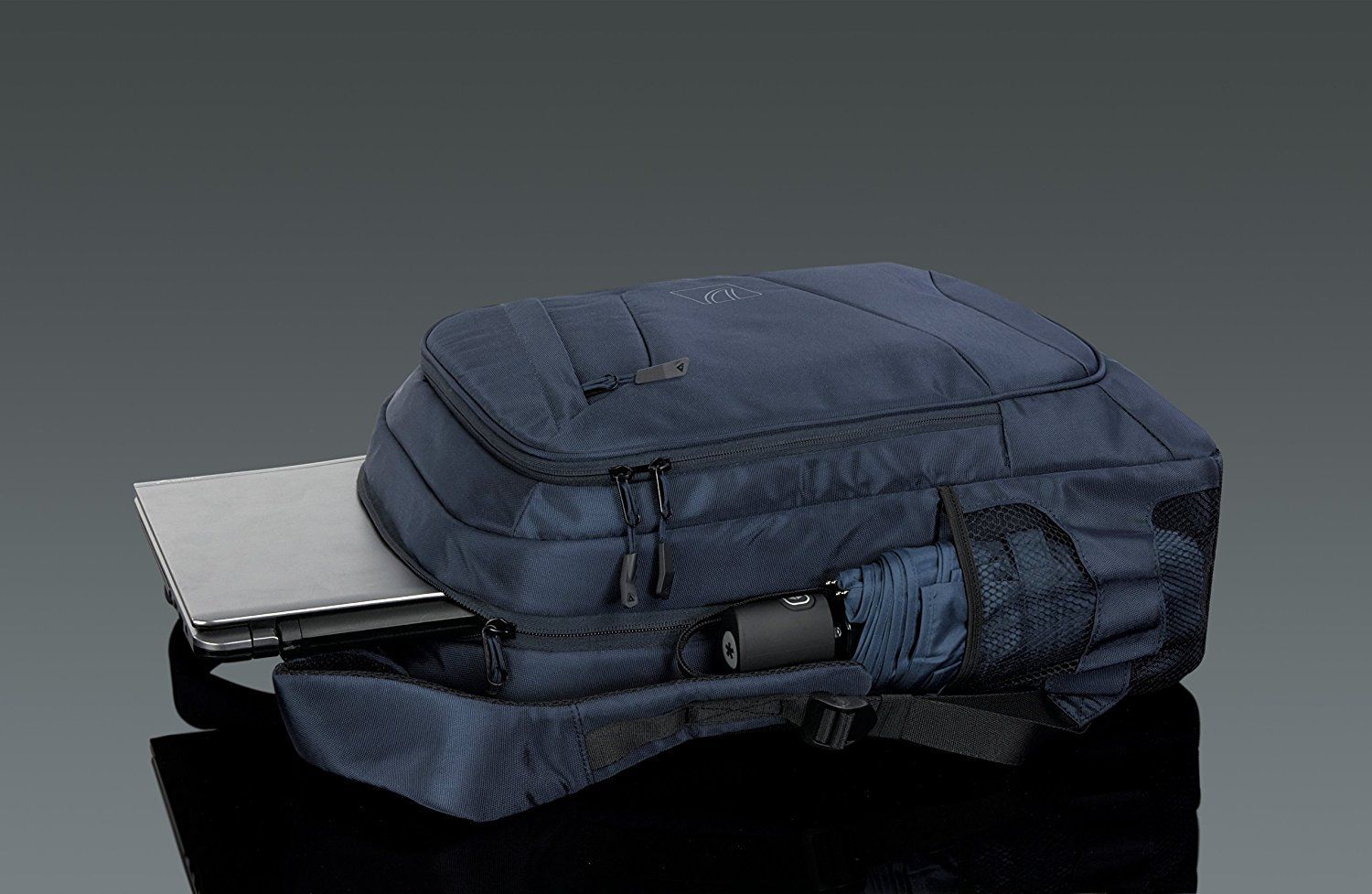 Çantë shpine Tucano BLABK B, 17", e kaltër