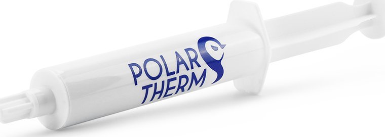 Pastë termike Thermal Grizzly Polartherm X-8, 40g, jo përçuese elektrikisht, gri