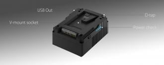 Bateri V-Mount Newell BP-V95 SLIM, 95Wh, kompakte, e zezë