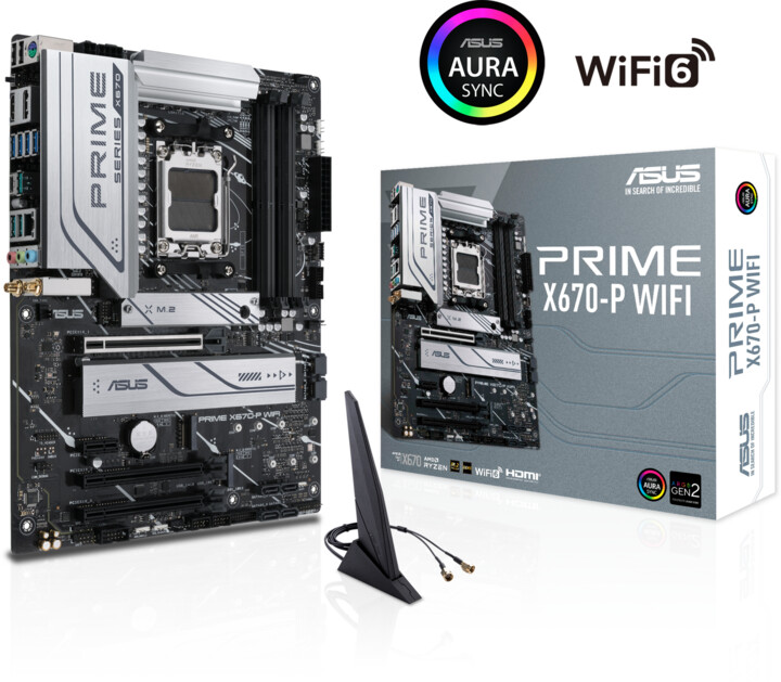 Pllakë amë ASUS PRIME X670-P WIFI - AMD X670