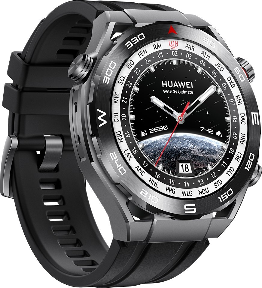 Smartwatch Huawei Watch Ultimate Expedition, 1.5" AMOLED, rezistent deri 100 m, i zi