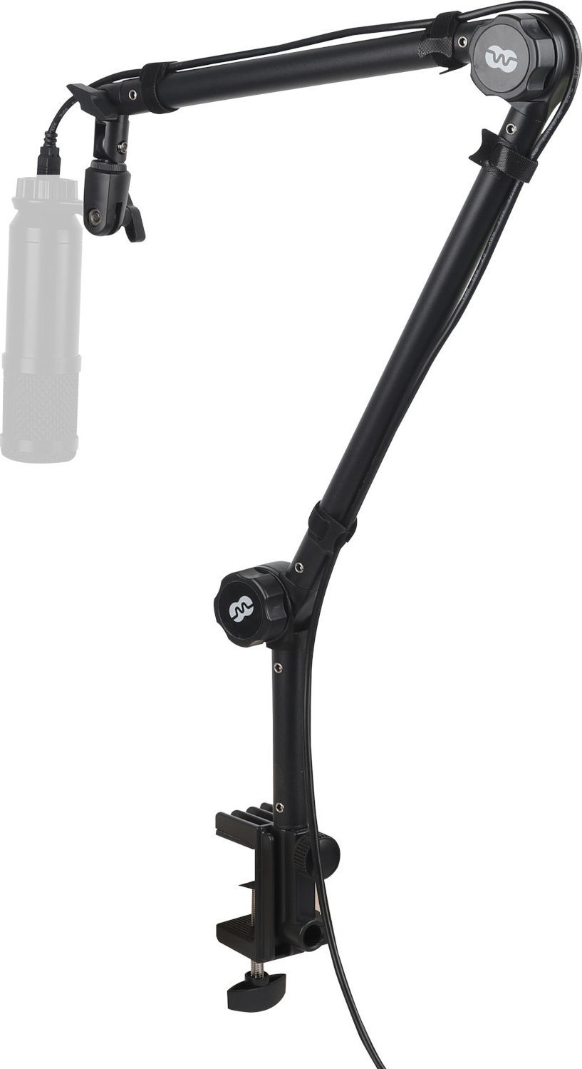 Држач за микрофон Mozos SB33, носивост 1.2kg, навој 3/8\", црна