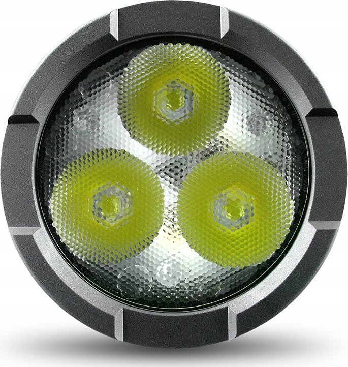 Dritë dore EverActive FL-3300R Luminator, LED, e rikarikueshme, e zezë