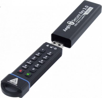 USB Apricorn Aegis Secure Key 3.0 (ASK3-120GB), 120GB