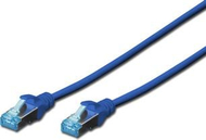 Мрежен кабел Digitus Patchcord CAT 5e, SF/UTP, 5m, сив