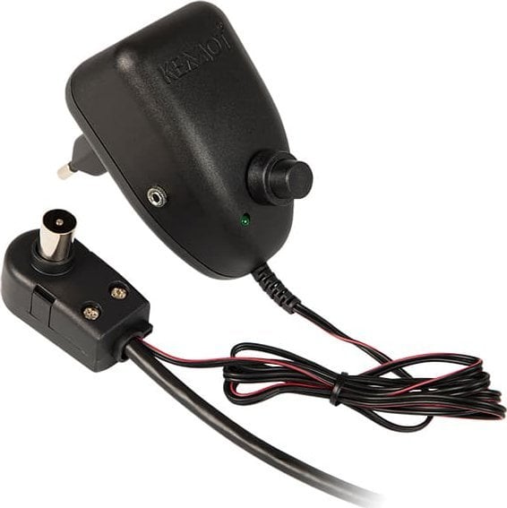 Antena e brendshme TV Blow 6615, aktive, me përforcues sinjali, e zezë