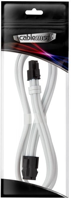 Kabllo zgjatuese CableMod Pro ModMesh, 45cm, 4pin ATX, e bardhë