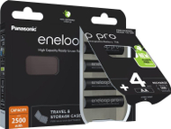 Bateri të rikarikueshme Panasonic Eneloop Pro AA, 2500mAh, set 4 copë