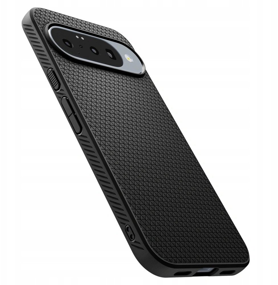 Mbulesë telefoni Spigen Liquid Air për Google Pixel 10 10 Pro, matte, e zezë