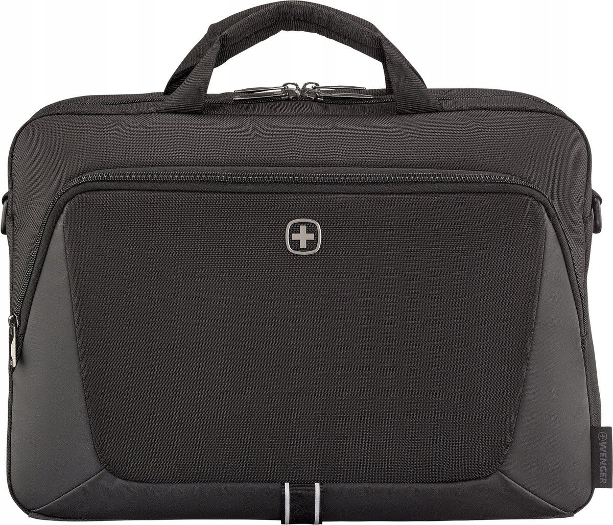 Çantë laptopi Wenger SwissGear 653300 XE Brief, 16", material PET i ricikluar, e zezë