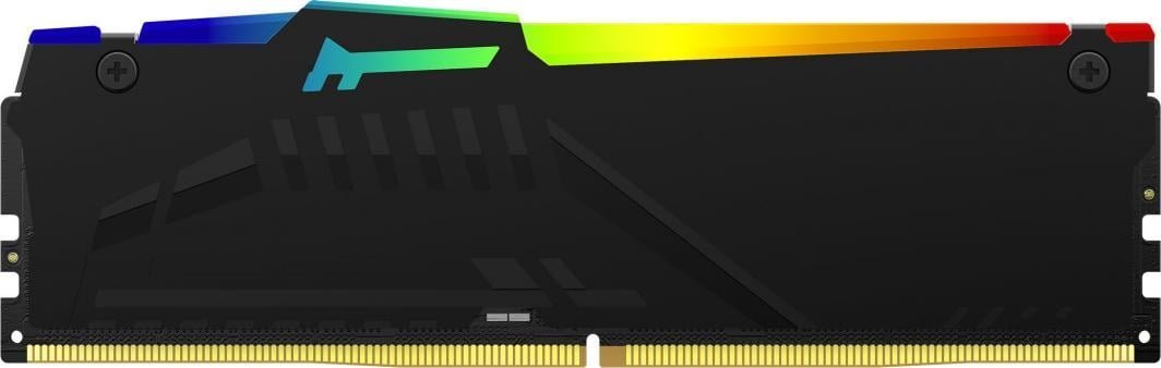 Memorie Kingston Fury Beast RGB, DDR5, 64 GB, 6000 MHz, CL40, KF560C40BBAK2-64