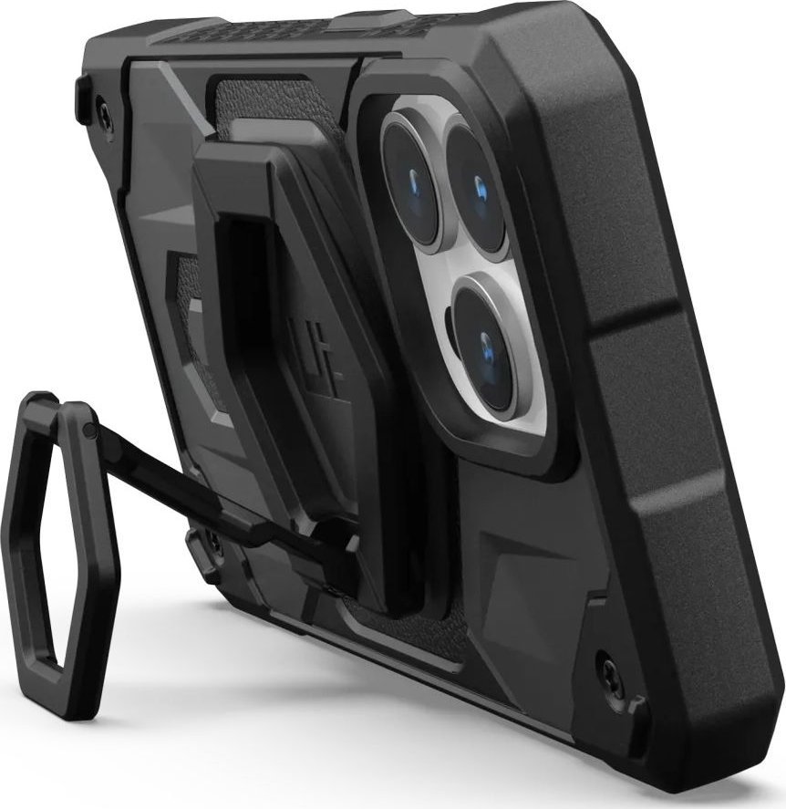 Mbajtëse magnetike me unazë UAG Magnetic Ring Stand, për MagSafe, aliazh zinku, e zezë