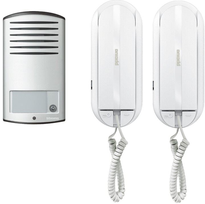 Legrand 2x SPRINT L2 + Linea 2000 аудио	Аудио телефони и влезен панел - комплет за 2 апартмани