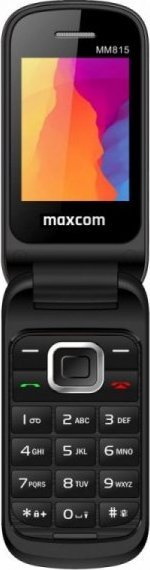 Телефон Maxcom MM815, dual SIM, екран 2.2", црн