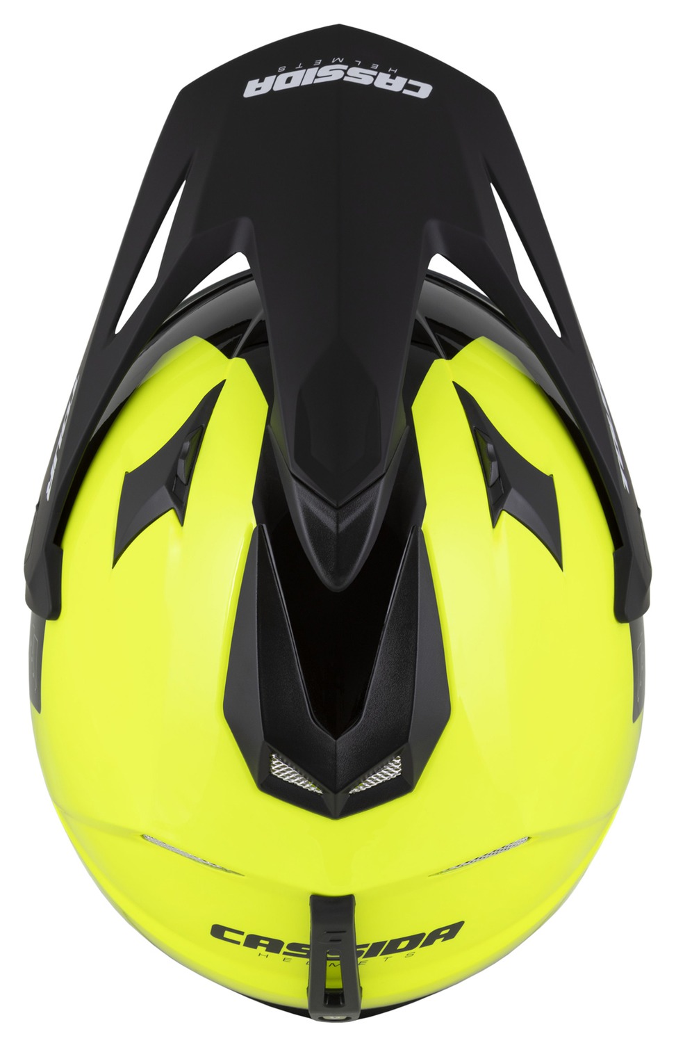 Helmetë moto CASSIDA Tour 2.0 Dual, ECE 22.06, Pinlock ready, e verdhë fluo e zezë mat