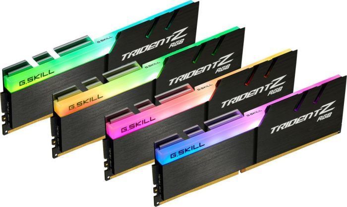 Memorie G.Skill Trident Z RGB, DDR4, 16 GB, 4000 MHz, CL18, F4-4000C18D-16GTZRB
