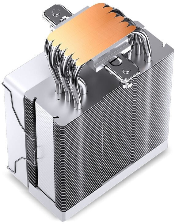 Ладилник за CPU Jonsbo CR-1000MAX, 120mm, ARGB, бел