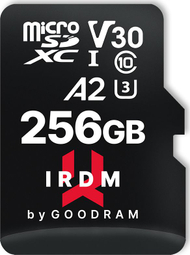 Kарта за меморија GoodRam IRDM M2AA MicroSDXC, 256GB, Class 10 UHS I U3 A2 V30