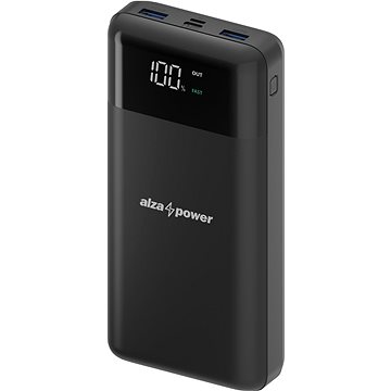 Powerbank AlzaPower Parade 30000mAh, Power Delivery 18W, Quick Charge 3.0, i zi