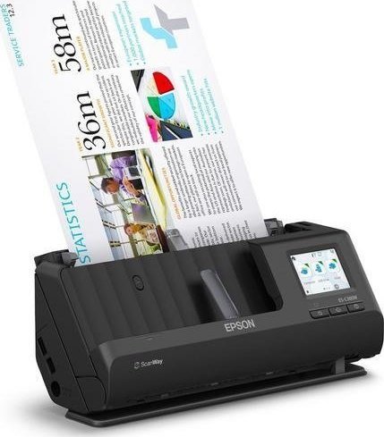 Skaner dokumentesh Epson ES-C380W, A4, 600 x 600 DPI, i zi