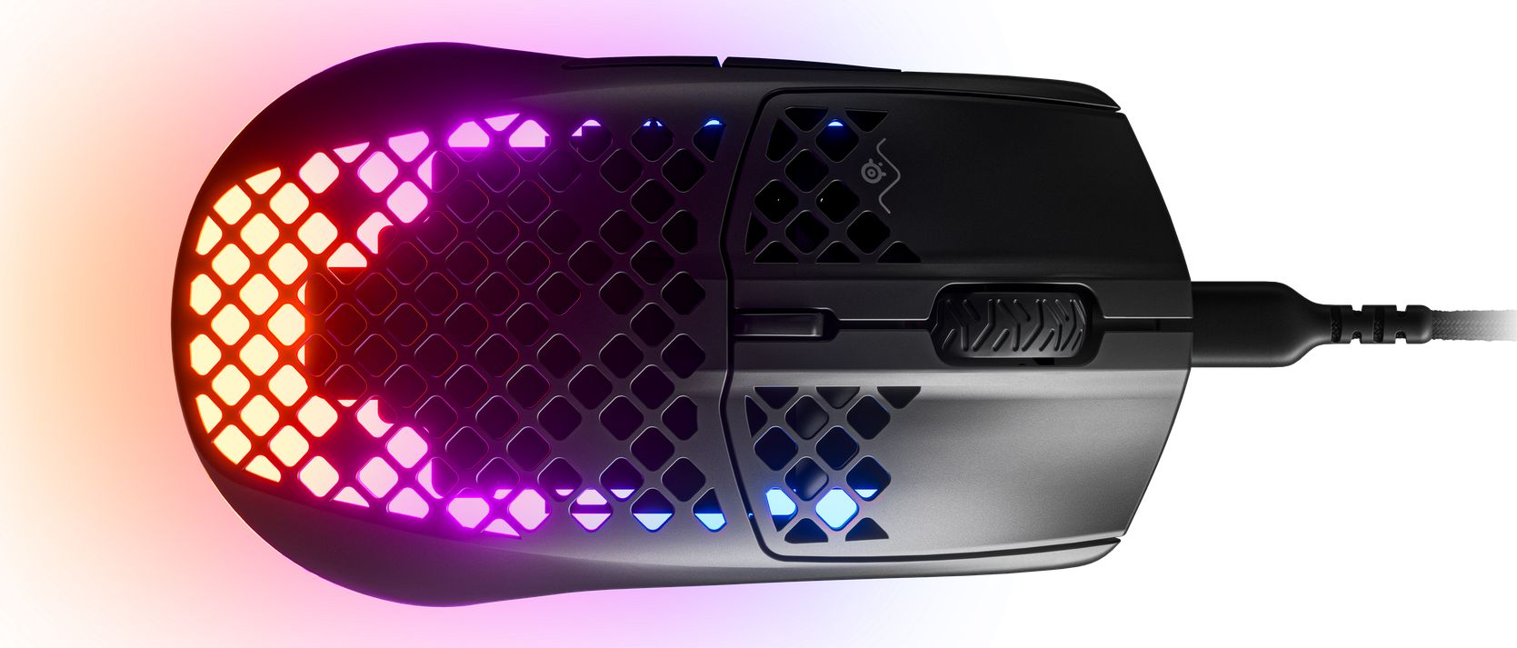 Maus за гејминг SteelSeries Aerox 3, оптички, RGB, црн