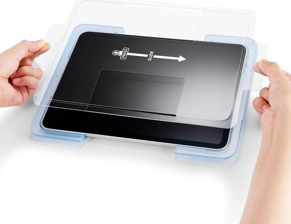 Заштитно стакло Spigen Glas.TR EZ Fit за iPad Air 4 2020, 0.2mm, цврстина 9H, транспарентно