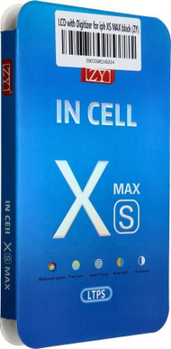 Ekran zëvendësues për telefon Apple iPhone Xs Max ZY LTPS, 6.5", touchscreen, i zi