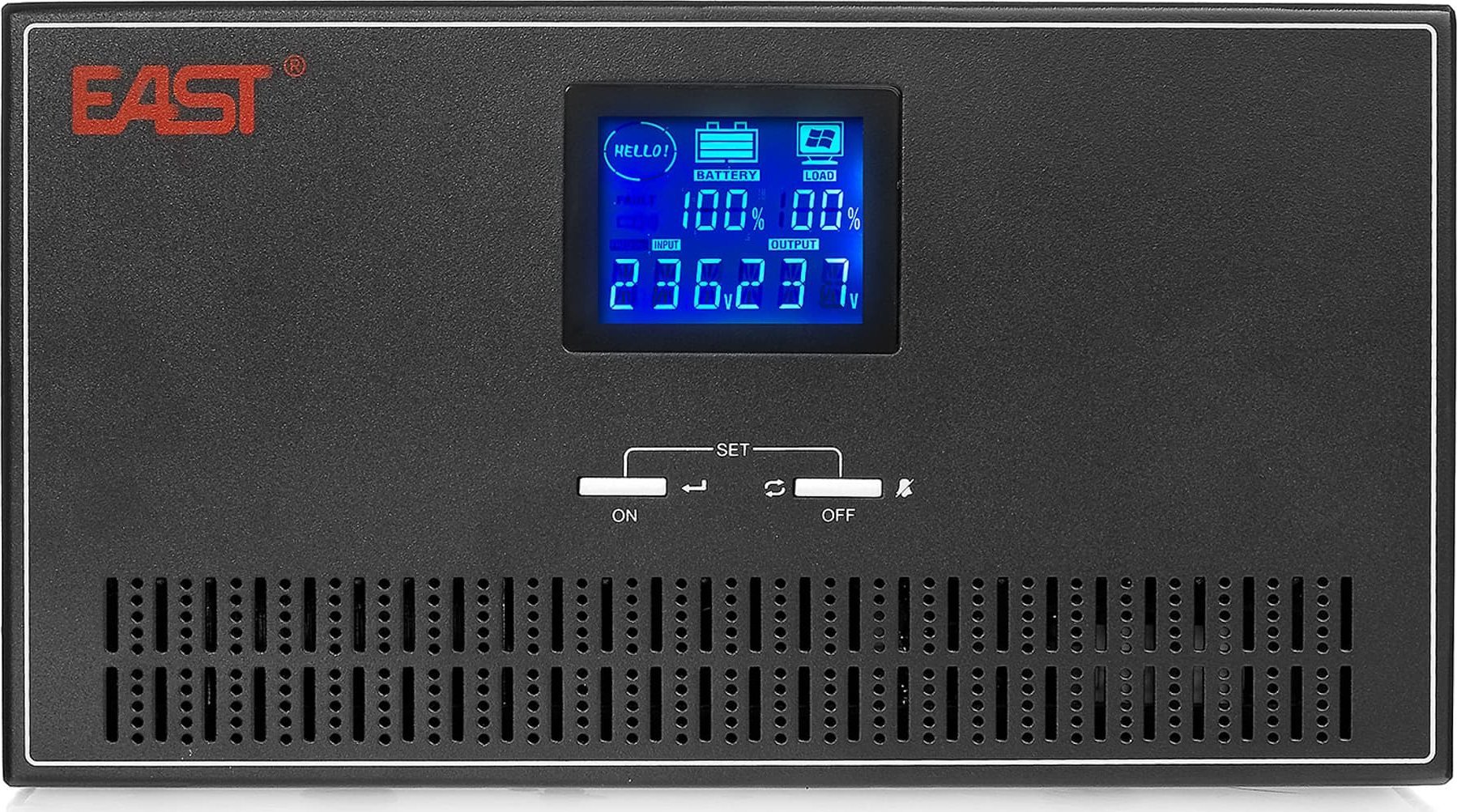 Inverter EAST INV1000, 1000W, 12V, me ekran LCD