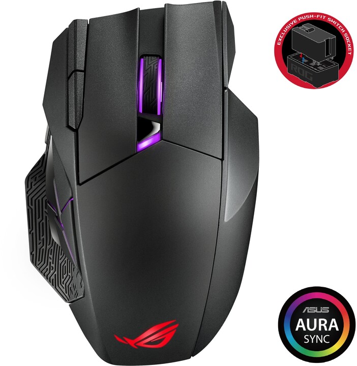 Maus ASUS ROG Spatha X, i zi