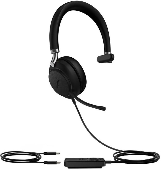 Kufje për një vesh YEALINK UH38 Mono, USB-C, të zeza