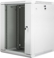 Kabinet muri rrjeti Lanberg WF01-6615-10S, 19" 15U, 60kg, gri