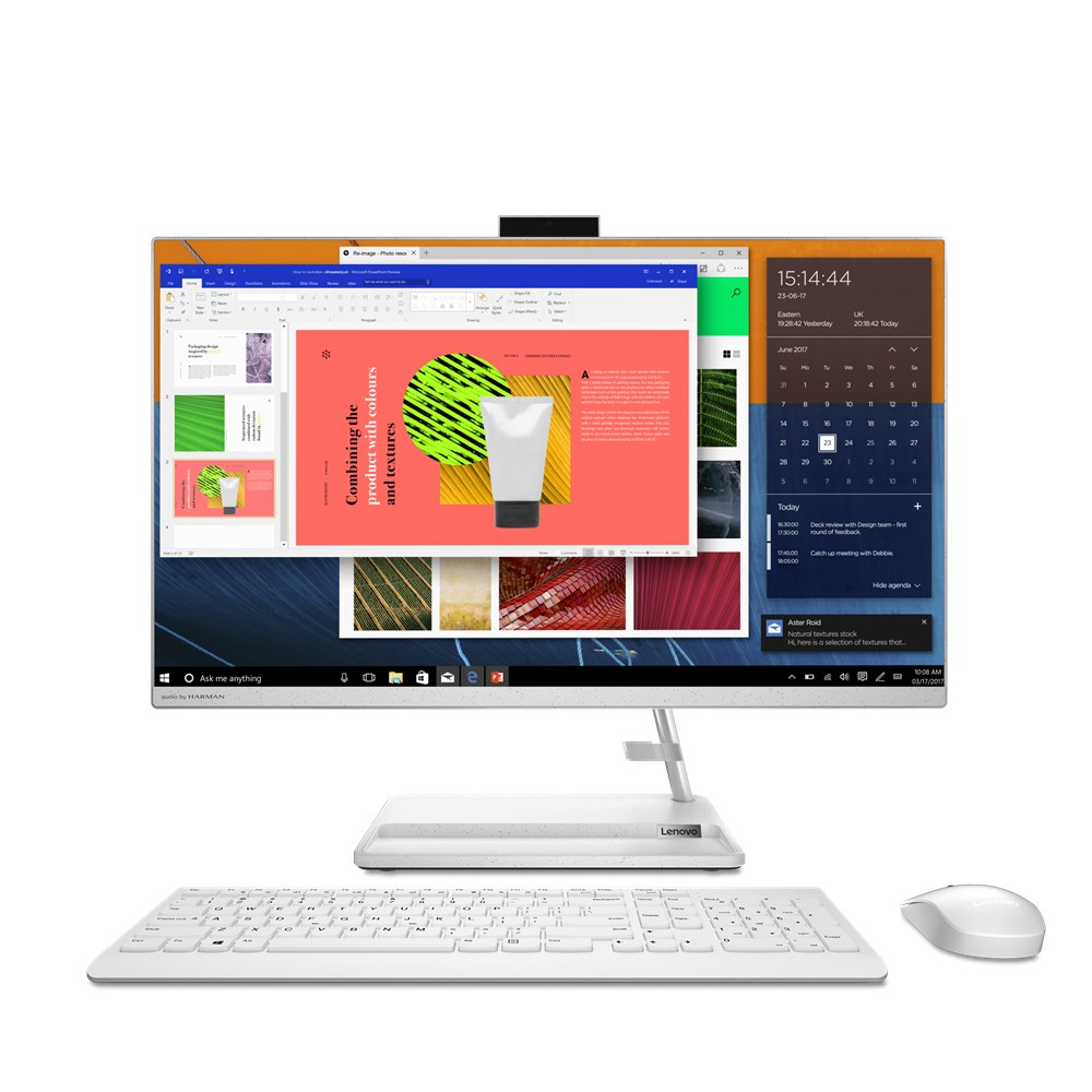 Kompjuter All-in-One Lenovo IdeaCentre AIO 3 27ALC6, 27", AMD Ryzen 5 7530U, 16GB RAM, 512GB SSD, i bardhë
