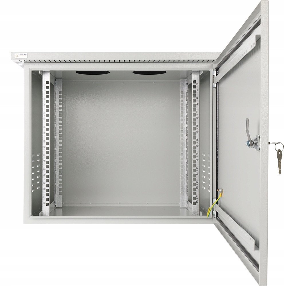 Kabinet mural rack PULSAR RK964 G, 9U 19", 600x400 mm, gri