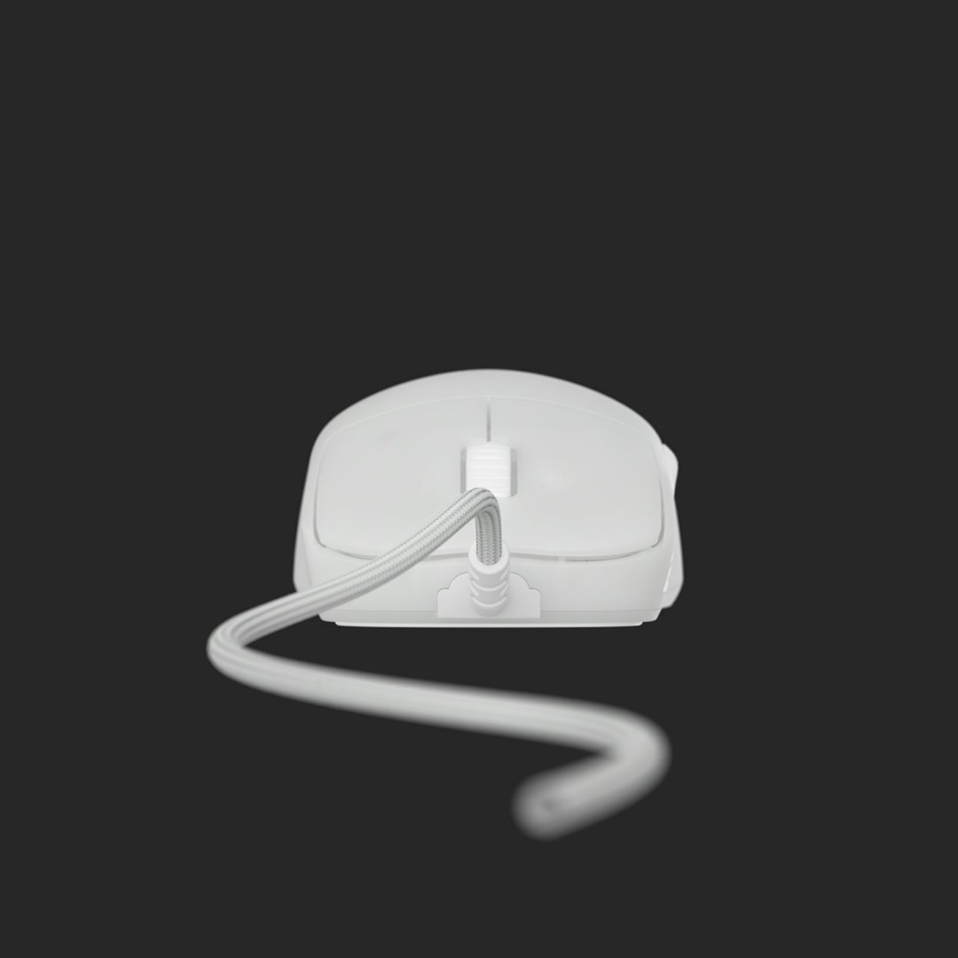 Maus Endgame Gear OP1 RGB, optik, 26000 DPI, i bardhë