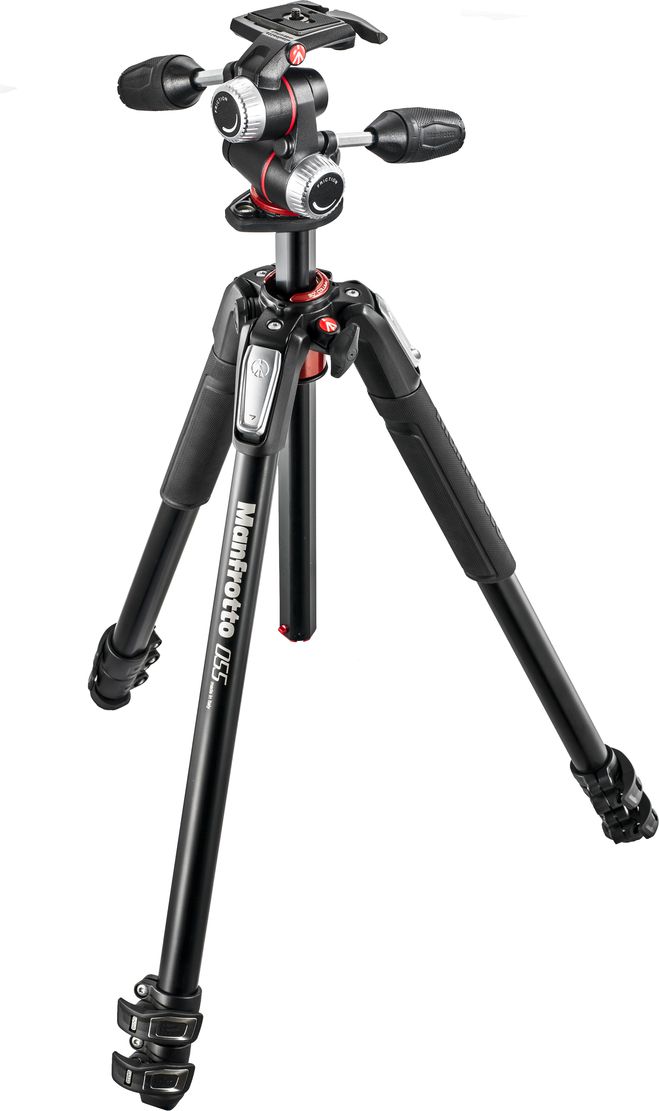 Tripod Manfrotto 055XPRO3, alumin, 3 seksione, 183 cm, i zi