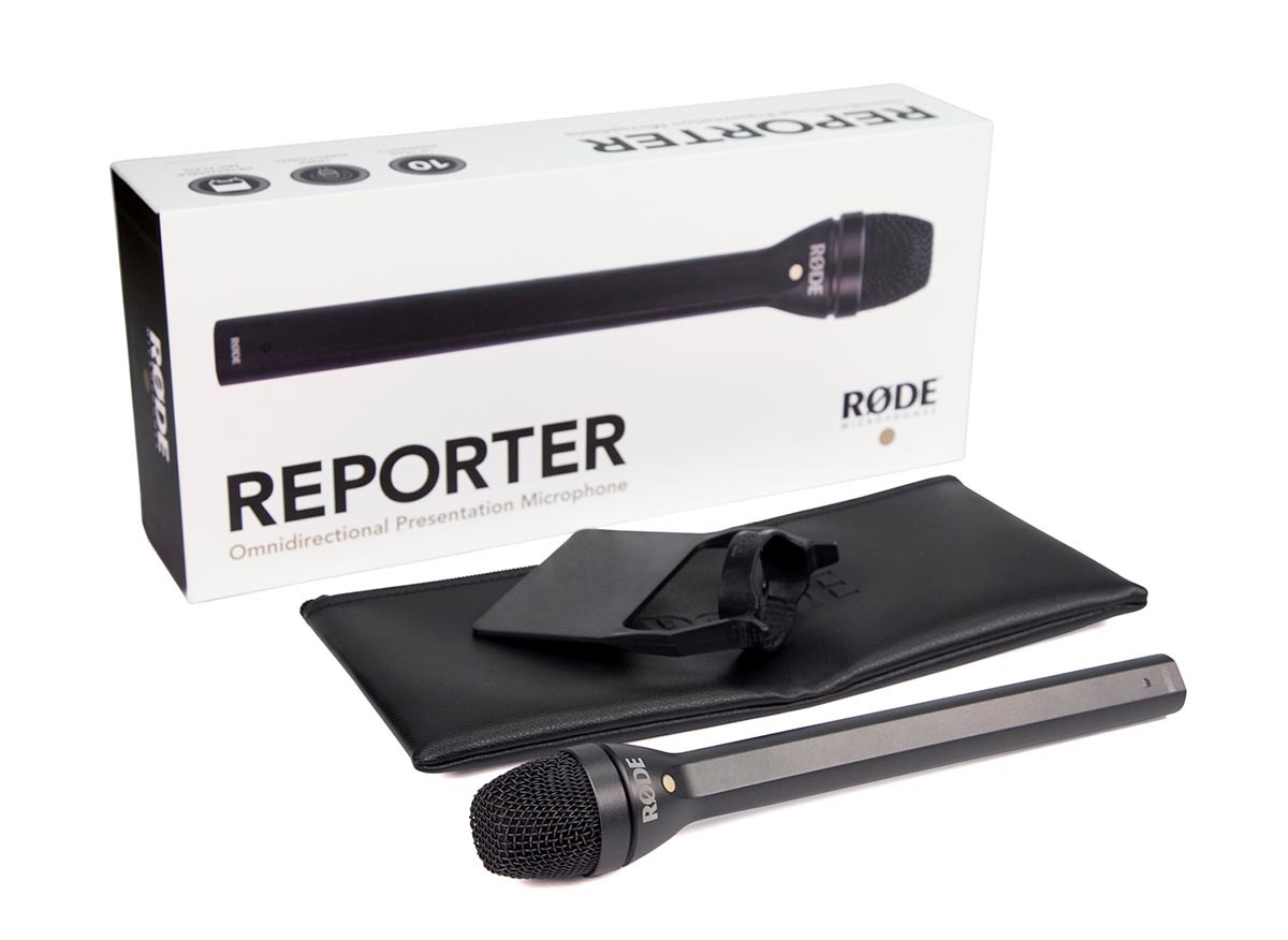 [OUTLET] Mikrofon Mikrofon RODE Reporter, i zi