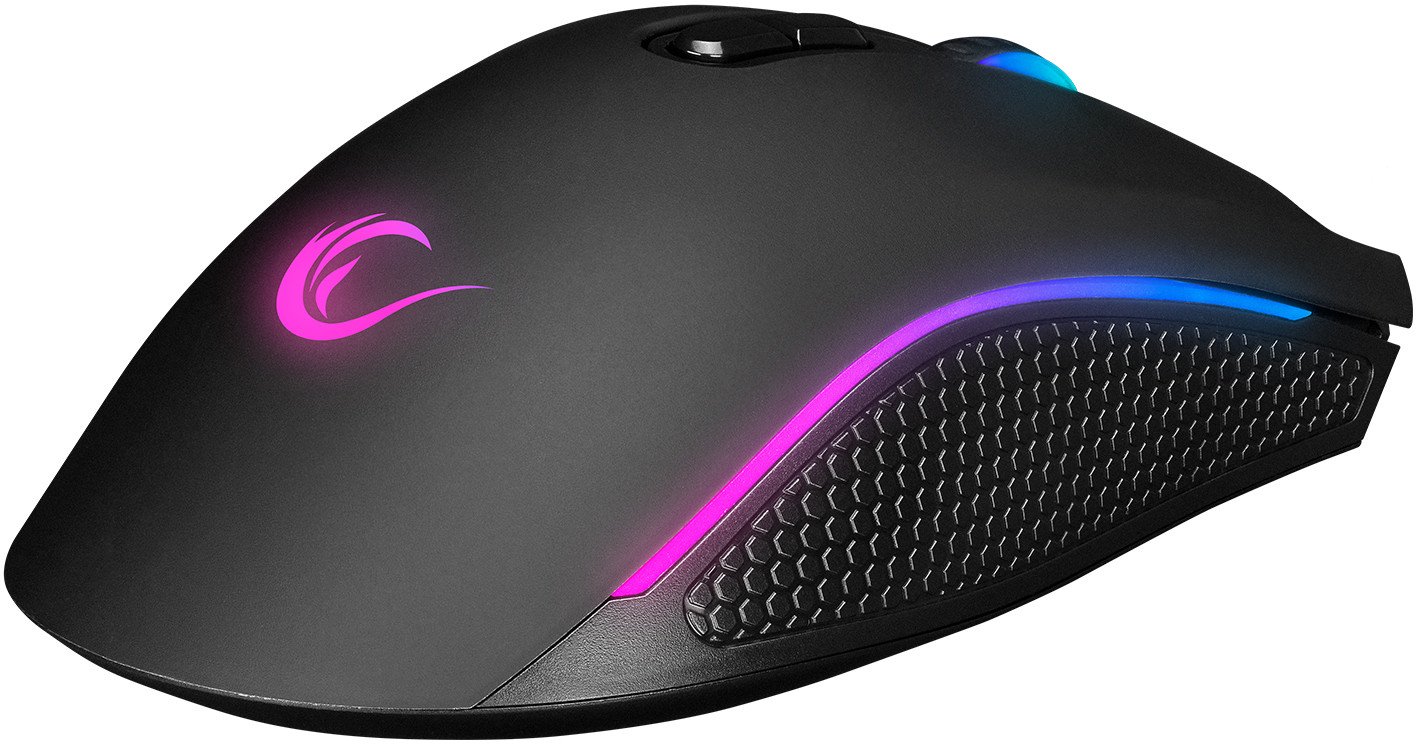 Mouse gaming Rampage SMX-R44 V2, RGB, me kabllo, i zi