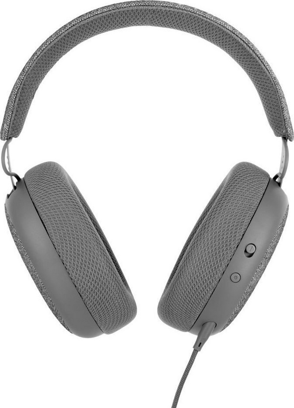 Kufje BuddyPhones Fokus, 20,000 Hz, 85 dB / mW, 2 m, të hirta