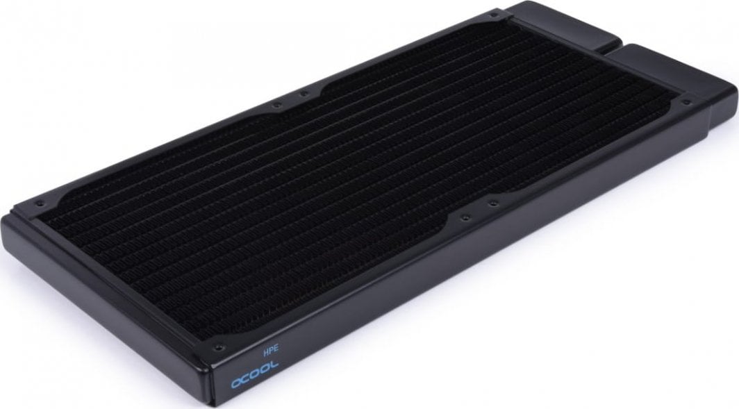 Radiator ftohës PC Alphacool NexXxoS HPE-20, 280mm, për ventilatorë 140mm, i zi