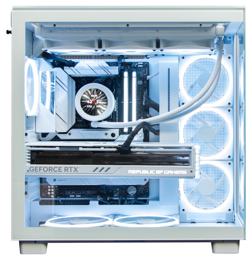 Kompjuter HAL3000 Czech Championship 2024, AMD Ryzen 9 7950X3D, 64GB DDR5, 4TB SSD, RTX 4090, i bardhë