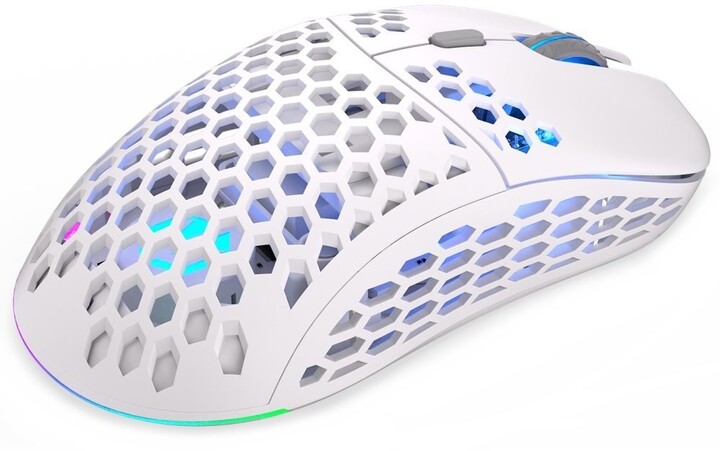 Maus Endorfy LIX Plus Wireless, i bardhë