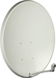 Antenë satelitore CORAB OFFSET ANTENA AS-90, e bardhë