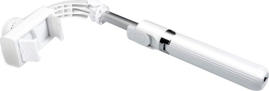 Сет селфи трипод со гимбал стабилизатор и блутут далечински управувач, алуминиум, црн