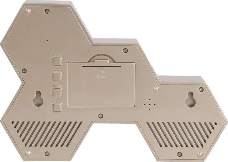 Будилник Karlsson KA5805GD, 17.5 x 4.5 x 12 cm, златна боја