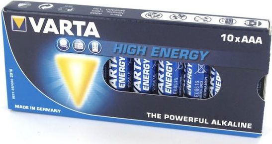 Bateri Varta AAA (R03), 1.5V, 10 copë