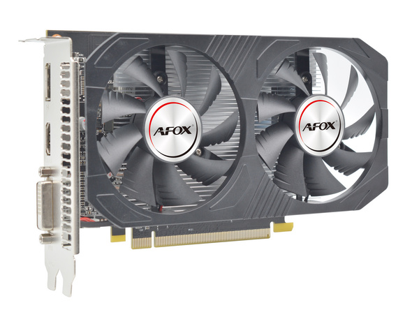 Kartelë grafike AFOX Radeon RX 550 4GB GDDR5 DVI HDMI DP DUAL FAN AFRX550-4096D5H4-V6