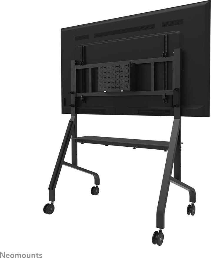 Мобилна ТВ количка Neomounts FL50-575BL1 MOVE Go XL, 65-110\", со тркала, црна