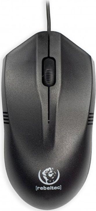 Mouse optik Rebeltec Wolf, 1000 DPI, USB, i zi