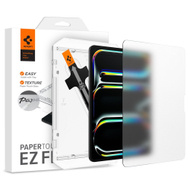 Mbrojtës ekrani Spigen Paper Touch EZ Fit, për iPad Pro 13" 2024, xham i kalitur, matte
