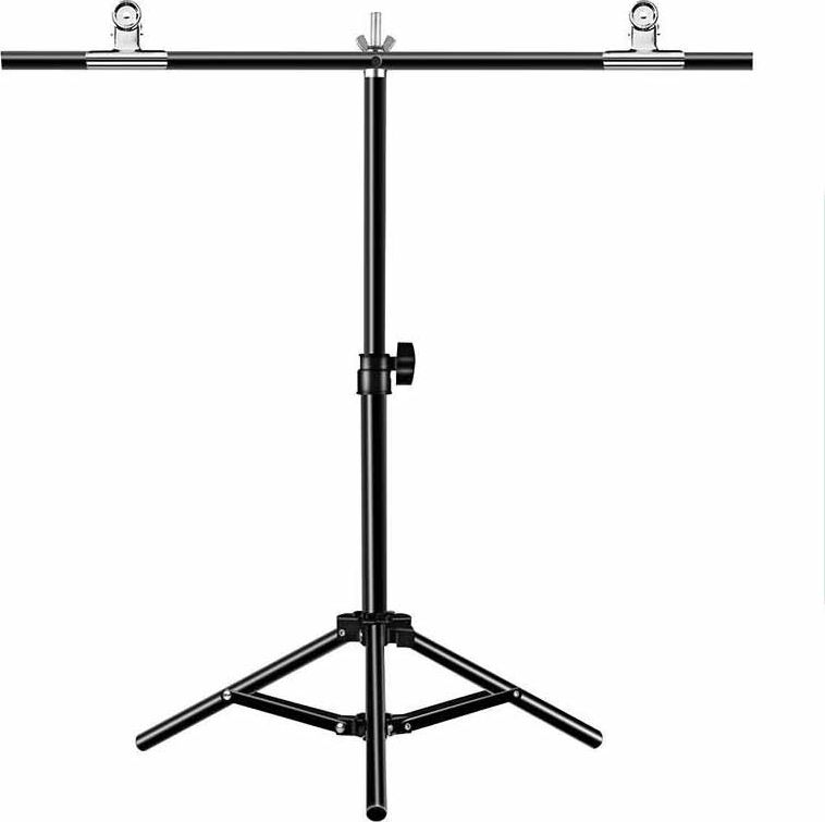 Stativ fotografik Puluz PU3054B, set për sfond 67cm, metal, i zi